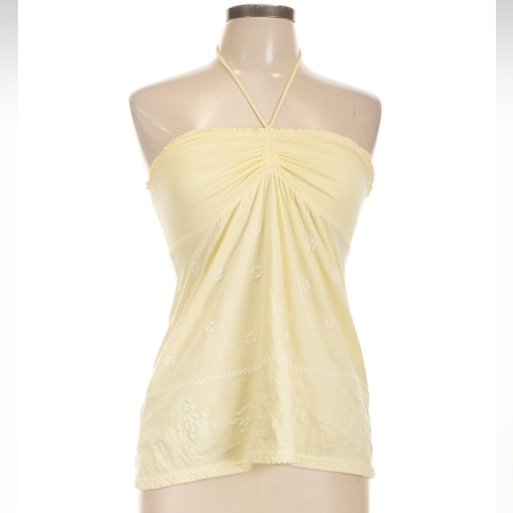 Vintage Y2K Abercrombie & Fitch 2000s Babydoll Halter Top - Picture 2 of 11